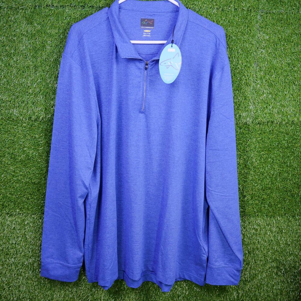 NWT - Greg Norman Performance Golf Quarter Zip - Men's Size XXL